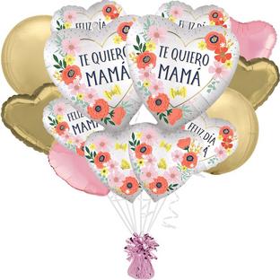 Te Quiero Mamá Bloom Mother's Day Foil Balloon Bouquet